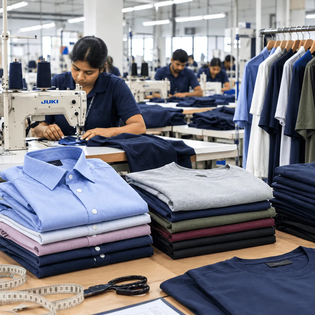 TailMont garment production floor