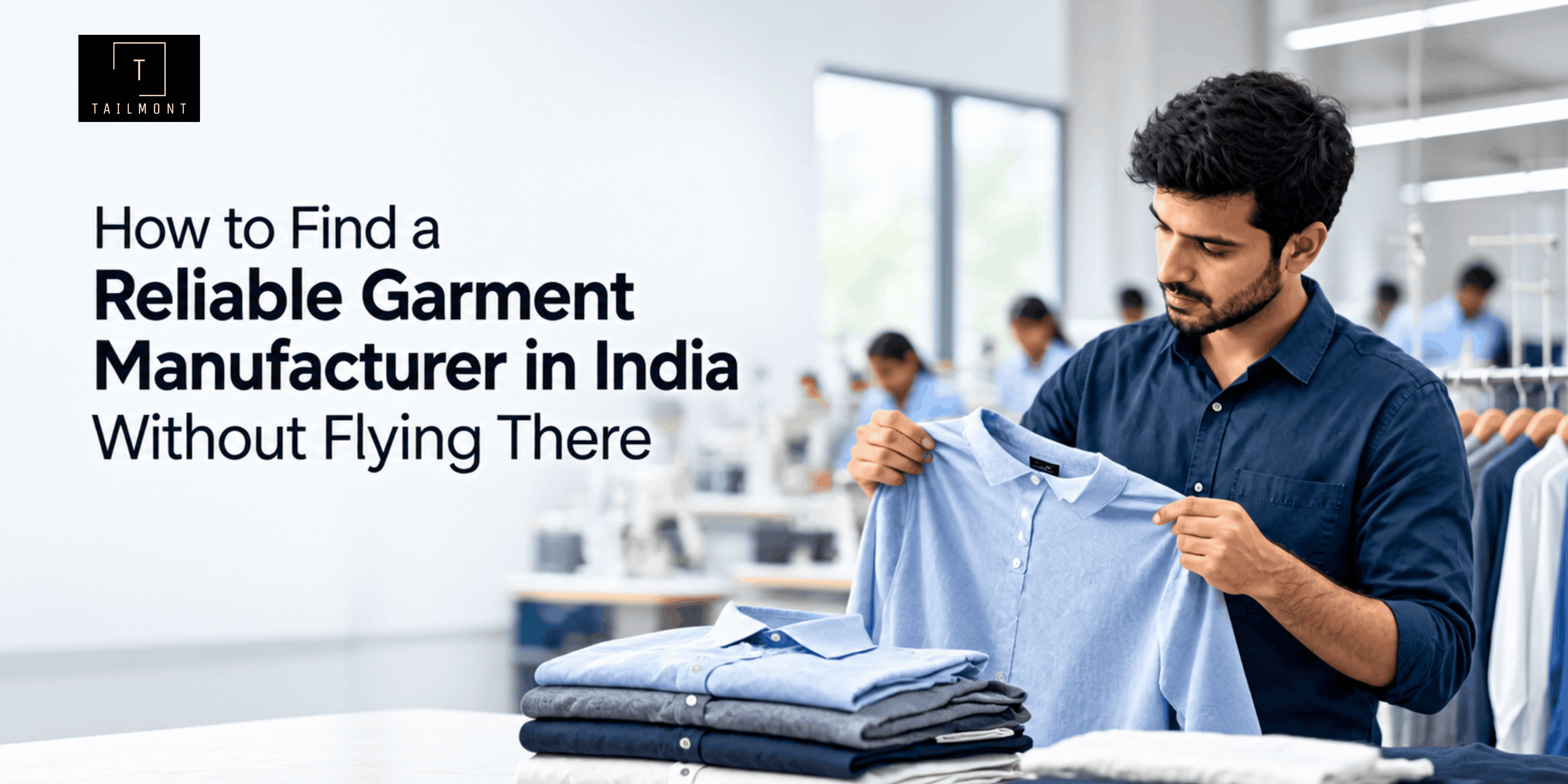 How to Find a Reliable Garment Manufacturer in India Without Flying There