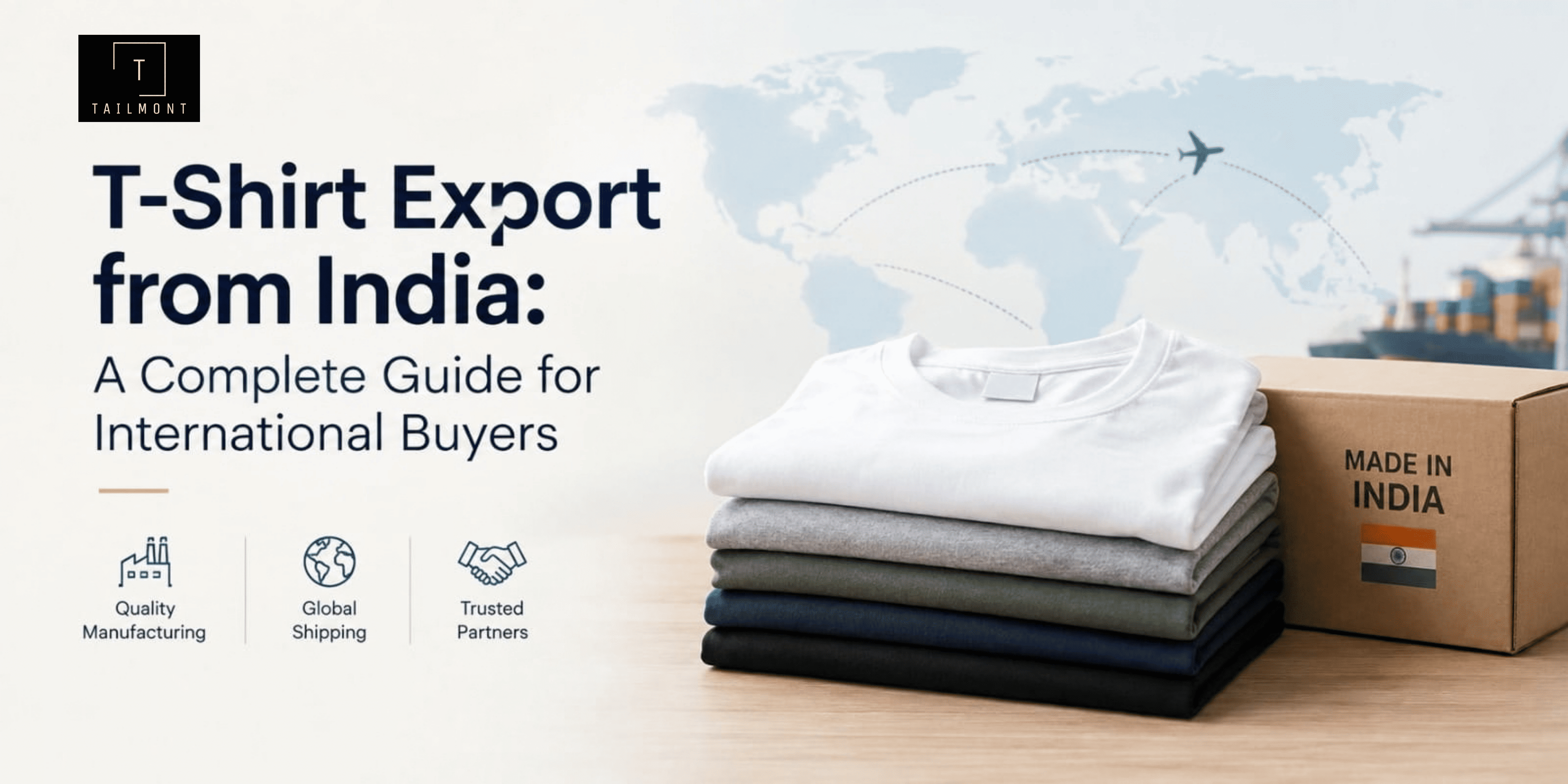 T-Shirt Export from India: A Complete Guide for International Buyers