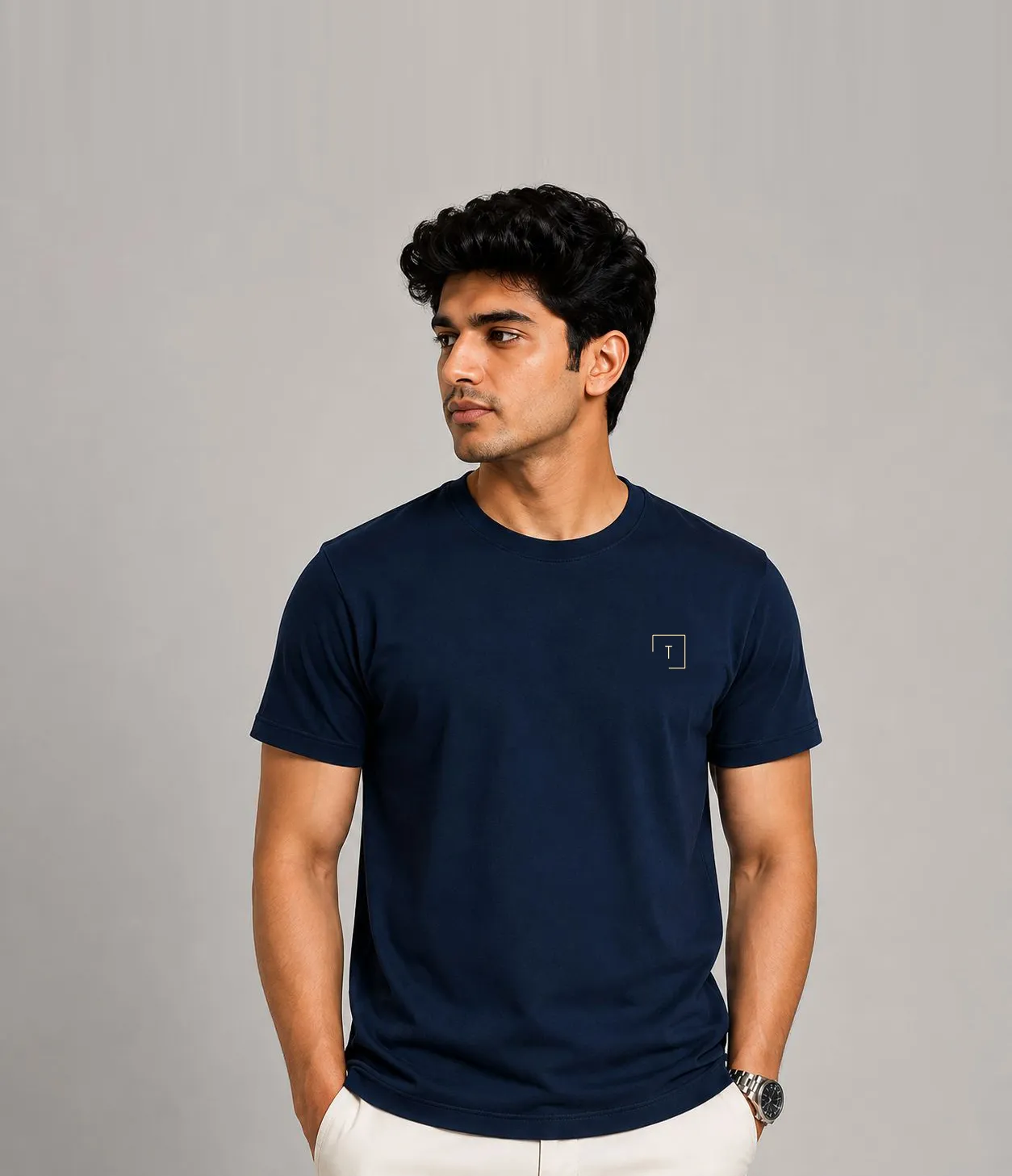 Round Neck T-Shirts by TailMont